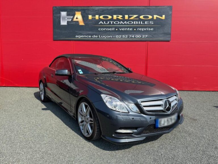Mercedes CLASSE E CABRIOLET 350 CDI 265 CV AMG BA